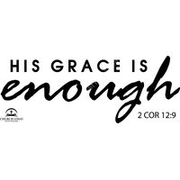 His grace is enough Black Thumbnail