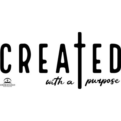 Created with a purpose Black Thumbnail